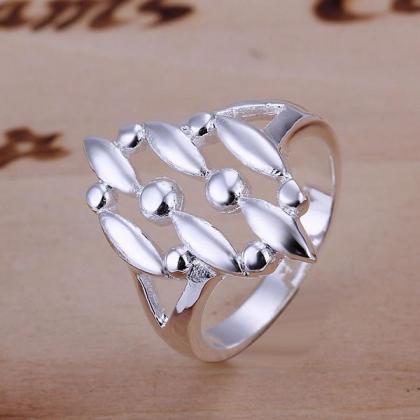 Silver Plated Design Lady Ring ,available Size 8