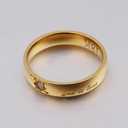 Gold Plated Design Lady Ring ,available Size 8