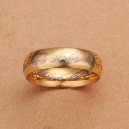 Gold Plated Design Lady Ring