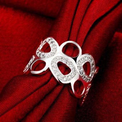 Jenny Jewelry R685 Newest Design Silver Gemstone..