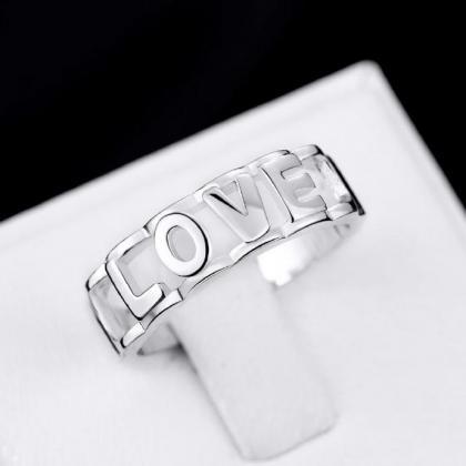 Jenny Jewelry R722 Silver Plated Design Lady Ring