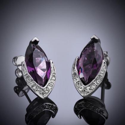 Jenny Jewelry Fvre007 Elegant Big Crystal Fashion..