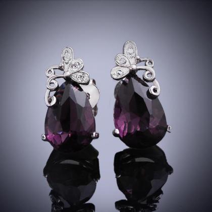 Jenny Jewelry Fvre008 Elegant Big Crystal Fashion..