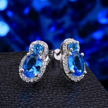 Jenny Jewelry Fvre011 Elegant Big Crystal Fashion..