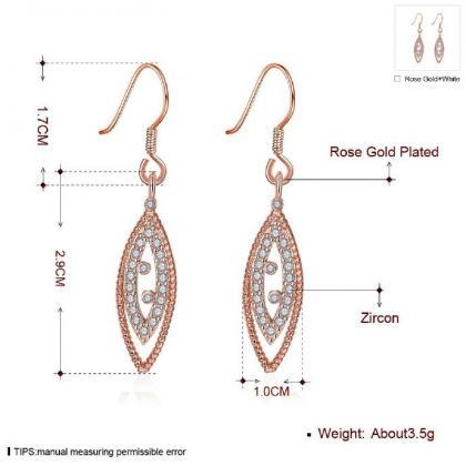Jenny Jewelry E009-b 18k Gold Plating High Quality..