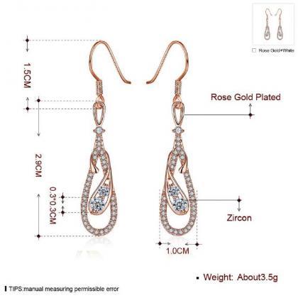 Jenny Jewelry E011-b 18k Gold Plating High Quality..