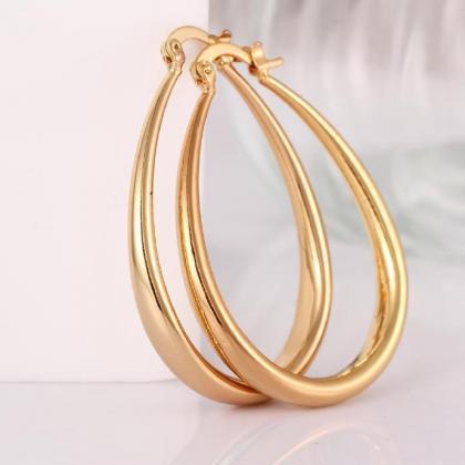 Jenny Jewelry E032-a 18k Gold Plating High Quality..