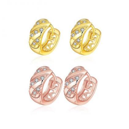 Jenny Jewelry E035-b 18k Gold Plating High Quality..