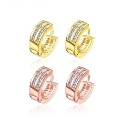 Jenny Jewelry E036-b 18k Gold Plating High Quality..