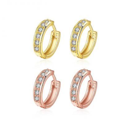 Jenny Jewelry E040-b 18k Gold Plating High Quality..