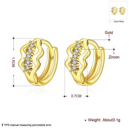 Jenny Jewelry E047-b 18k Gold Plating High Quality..