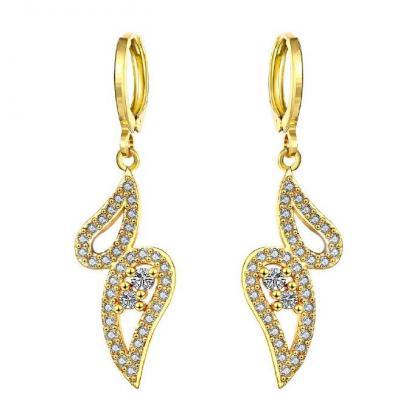 Jenny Jewelry E059-a 24k Gold Plating High Quality..