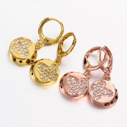 Jenny Jewelry E060-b 18k Gold Plating High Quality..