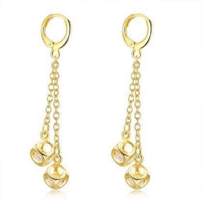 Jenny Jewelry E067-a 18k Gold Plating High Quality..