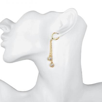 Jenny Jewelry E074-a 18k Gold Plating High Quality..