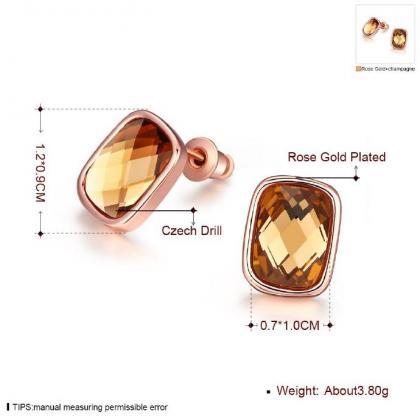 Jenny Jewelry E048 Fashion Jewelry Real Gold..