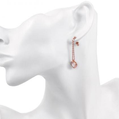 Drop And Dangle Linked Chain Earrings Featuring..