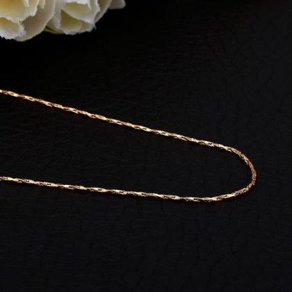 Jenny Jewelry C002 18k Gold Plated Long Chain