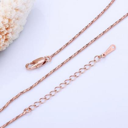 Jenny Jewelry C012 18k Gold Plated Long Chain