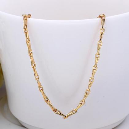 Jenny Jewelry C014 18k Gold Plated Long Chain