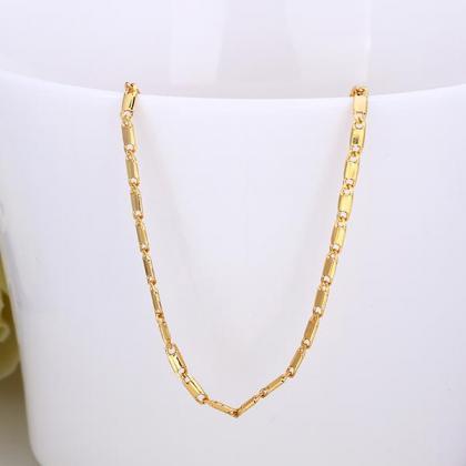 Jenny Jewelry C015 18k Gold Plated Long Chain