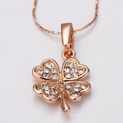 Jenny Jewelry N001 18k Real Gold Plated Lucky..