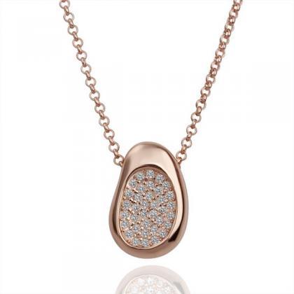 Jenny Jewelry N087 18k Real Gold Plated Necklace..