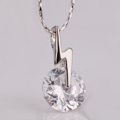 Jenny Jewelry N199 Lightning Crystal Jewelry 18k..