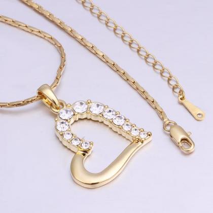 Jenny Jewelry N512 18k Real Gold Plated Necklace..