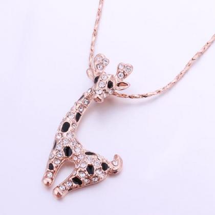 Jenny Jewelry N522 18k Rose Gold Plated Animal..