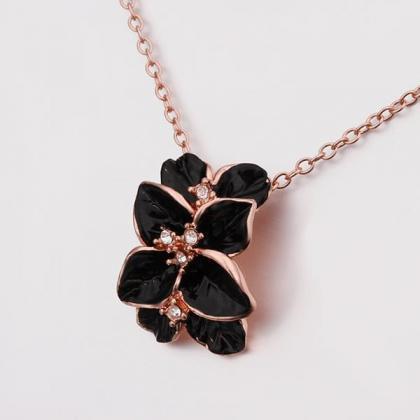 Jenny Jewelry N612 18k Real Gold Plated Flower..