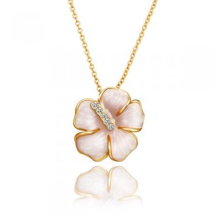 Jenny Jewelry N650 18k Real Gold Plated Necklace..