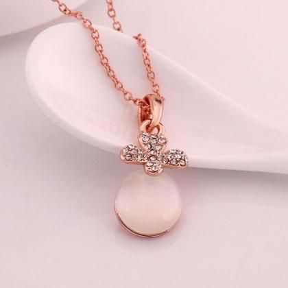 Jenny Jewelry N716 18k Real Gold Plated Necklace..