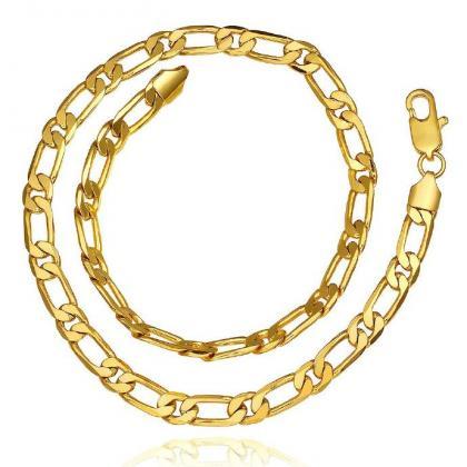 Jenny Jewelry N834-a 18k Real Gold Plated Necklace..
