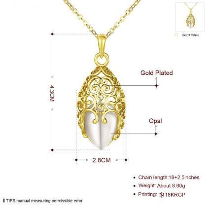 Jenny Jewelry N862-a 24k Real Gold Plated..