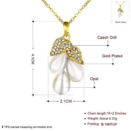 Jenny Jewelry N864-a 24k Real Gold Plated..