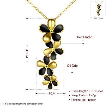Jenny Jewelry N865-a 24k Real Gold Plated..