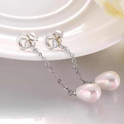 Jenny Jewelry E037 Brilliant Tiny Artificial Pearl..