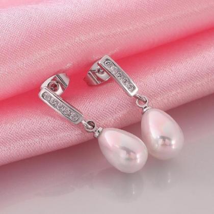 Jenny Jewelry E041 Brilliant Tiny Artificial Pearl..