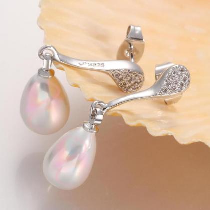 Jenny Jewelry E044 Brilliant Tiny Artificial Pearl..