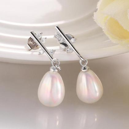 Jenny Jewelry E049 Brilliant Tiny Artificial Pearl..