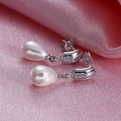 Jenny Jewelry E057 Brilliant Tiny Artificial Pearl..