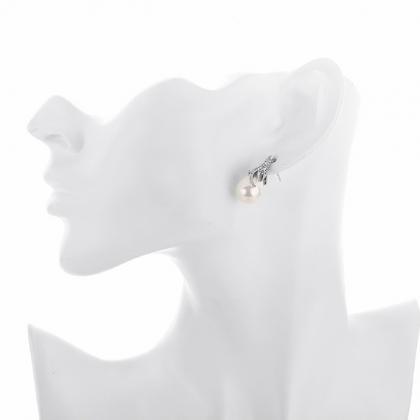 Jenny Jewelry E068 Luxury Trendy Pearl Earring