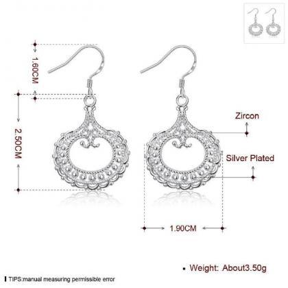 Jenny Jewelry E004 Fashion Style Jewelry Silver..