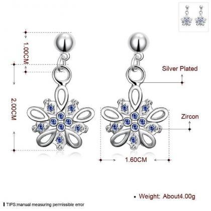 Jenny Jewelry E015-c Fashion Style Jewelry Silver..
