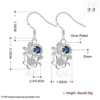 Jenny Jewelry E033-a Fashion Style Jewelry Silver..