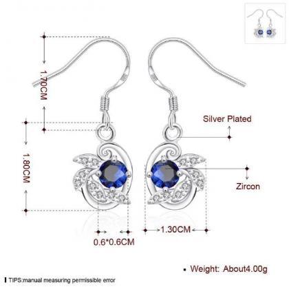 Jenny Jewelry E044-a Fashion Style Jewelry Silver..