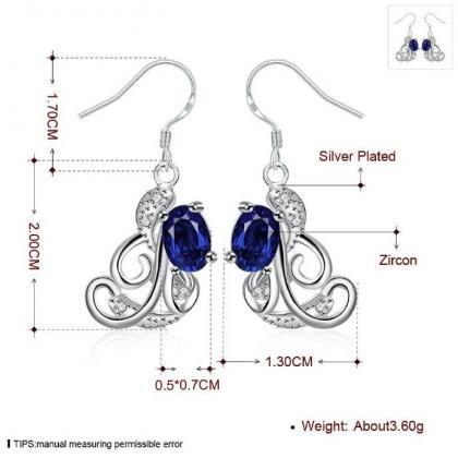 Jenny Jewelry E046-a Fashion Style Jewelry Silver..