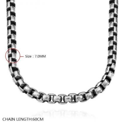 Jenny Jewelry N061 Titanium Fashion Chain 316l..