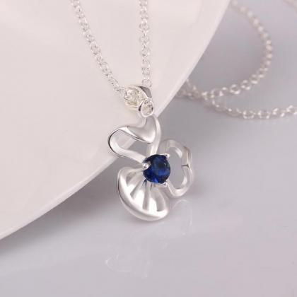 Jenny Jewelry N001 Silver Plated Necklace Brand..